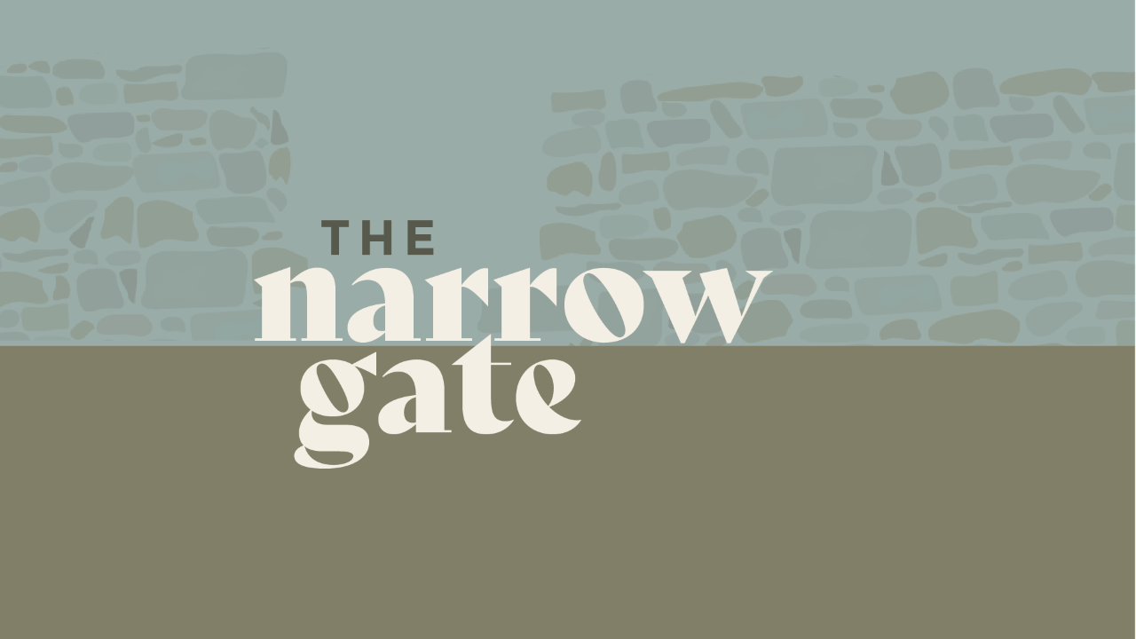 The narrow gate graphic